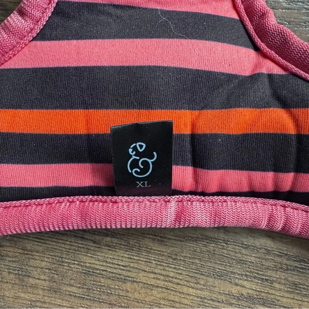 Lucy and Co. Posy Pink Reversible Harness size XL